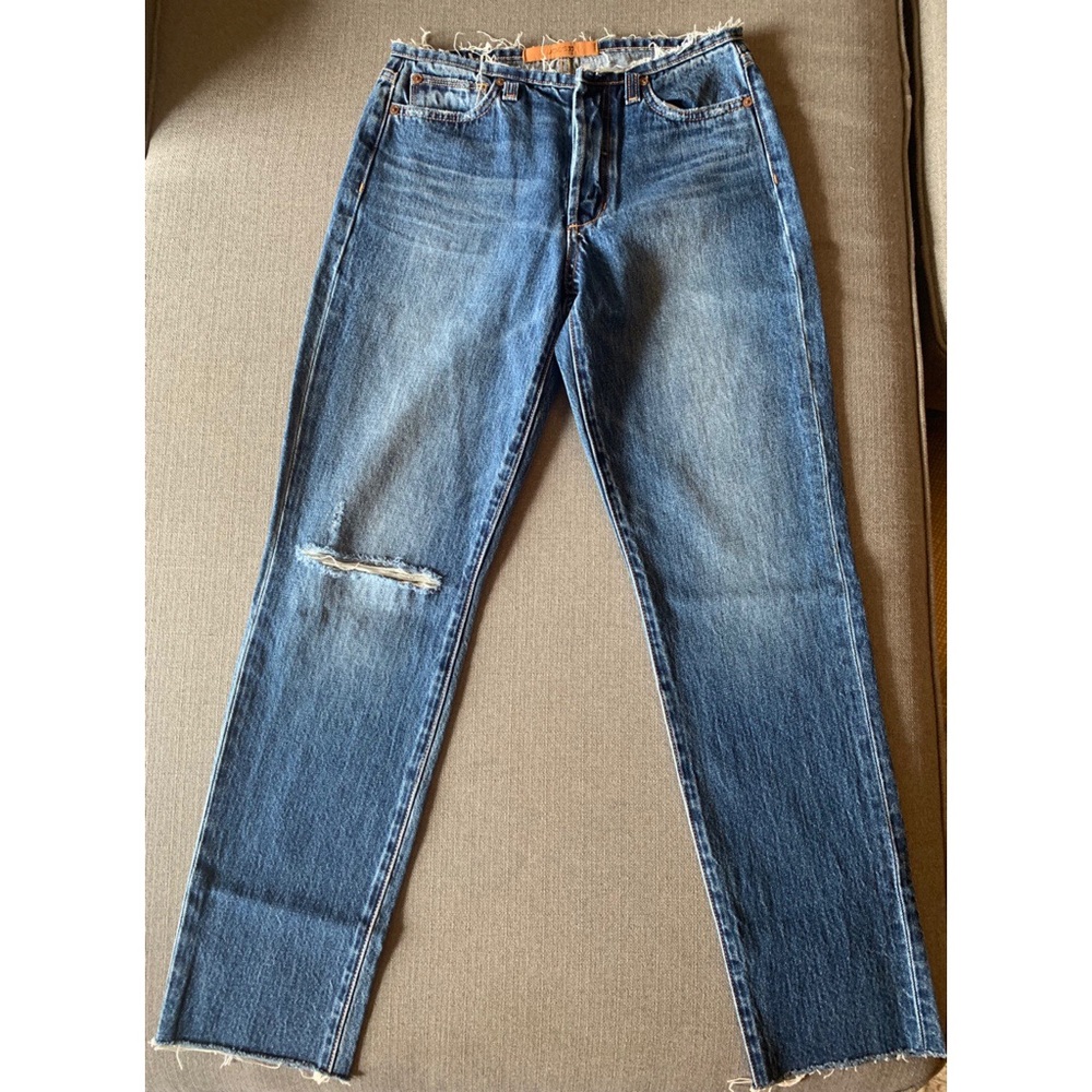 Joe’s Jeans Frayed waist & hem jeans